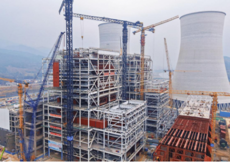 中电建湖北电力建设有限公司中煤广元项目：锚定履约树标杆 践行理念显成效