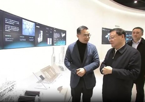 内蒙古自治区党委书记王伟中到远景赤峰零碳氢能产业园调研