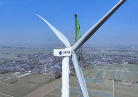 三峡集团在山东最大的陆上风电项目顺利并网发电