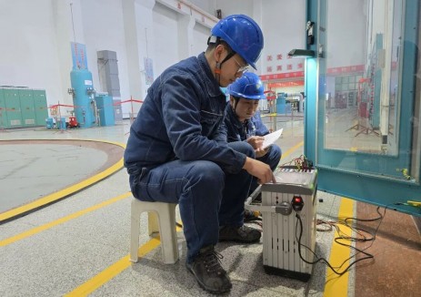 甘肃电投大容公司橙子沟水电站3台机组跨年度检修圆满收官