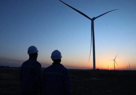 中国能建松原氢能产业园（绿色氢氨醇一体化）项目建设纪实