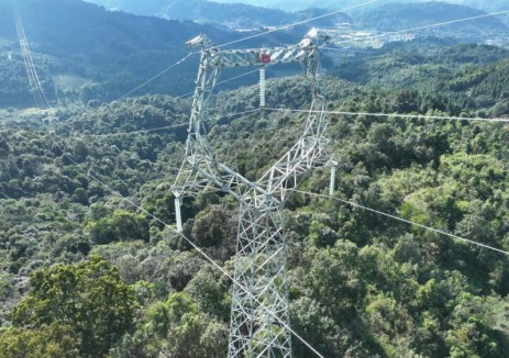 中国能建云南院总承包建设的勐海县光伏发电项目送出线路全部投运