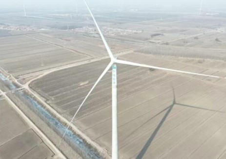 宁投集团首个风力发电项目成功并网投运