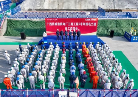 广西防城港核电厂三期“华龙一号”5号机组常规岛