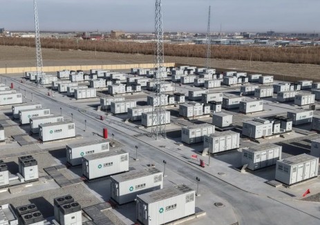 中国能建山西电建承建的200兆瓦/800兆瓦时独立储能项目并网发电
