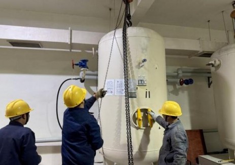 国能陕西水电有限公司柳园电站压油罐及中低压气罐改造项目顺利投运