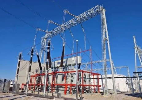 内蒙古扎兰屯百万千瓦风储项目反送电一次成功