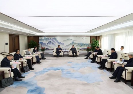 中国中煤党委书记、董事长王树东会见中电联党委书记、常务副理事长杨昆