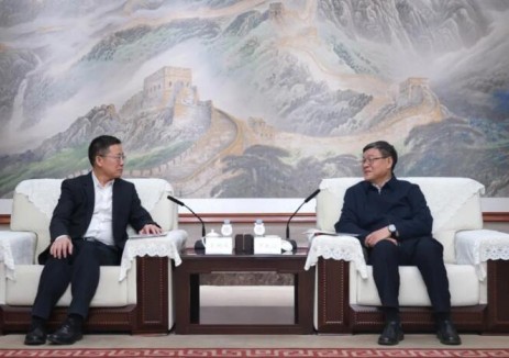 中国电气装备李洪凤率队拜访东方电气集团党组书记、董事长罗乾宜