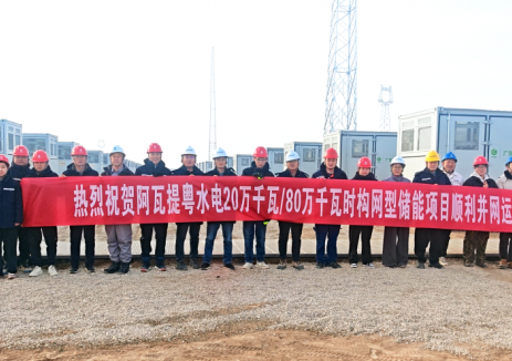 新疆阿克苏地区落地的首个构网型储能项目正式投运