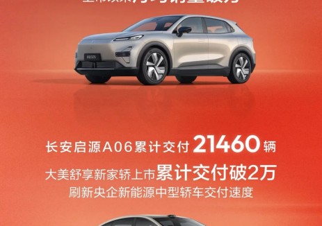 长安汽车2026年1月交付 170831辆
