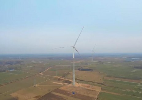 “風車”轉起來！三峽莘縣100MW<em>風電</em>項目首批風機并網