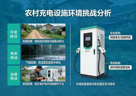 充电桩升级革命：农村电动化浪潮中，电王自然散热技术引领安全新风尚