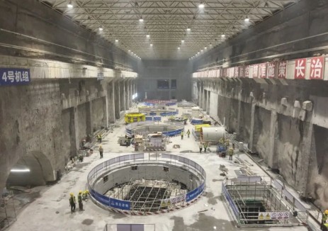 广东肇庆浪江抽水蓄能电站地下洞室群全面贯通