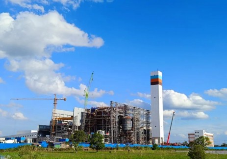 印尼巨港垃圾焚烧发电项目2号锅炉水压试验一次成功