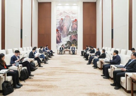 中国华能集团有限公司董事长、党组书记温枢刚会见新加坡贸工部常任秘书李东阳