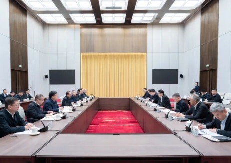 ​中国华电江毅、叶向东与国家电网董事长张智刚、总经理张文峰举行会谈