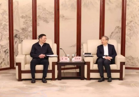 哈电集团董事长、党委书记黄伟、刘清勇率队拜访国投集团