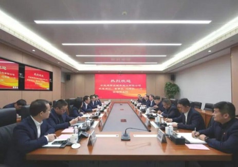 中国能建西北城建冯坤昌与中国能建西北电力设计院有限公司党委书记、董事长刘增强座谈交流