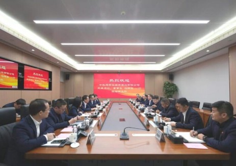 中国能建西北城建冯坤昌与中国能建西北电力设计院有限公司党委书记、董事长刘增强座谈交流