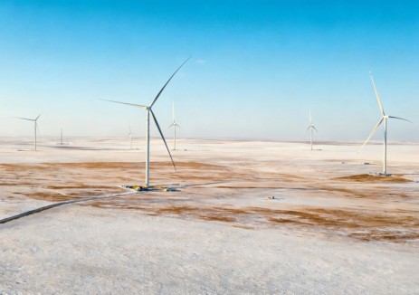 内蒙古苏尼特风电项目全容量并网