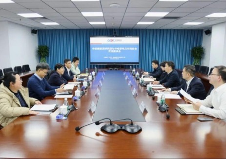 中能建能源研究院与中电联电力市场分会工作交流
