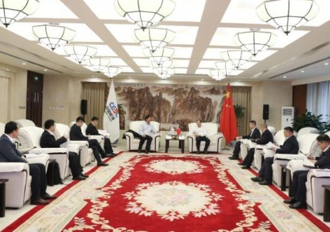 中国能建国际集团党委副书记、总经理乔旭斌会见正泰集团轮值总裁栾广富