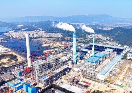 广东潮州百万项目5号机组DCS受电一次成功