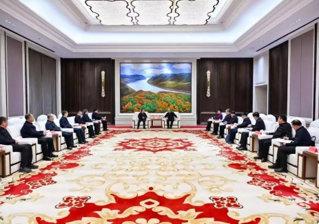 江毅拜会黑龙江省委书记许勤、省长梁惠玲