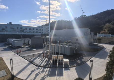 浙江江能承接的衢山风电场改造升级项目110kV升压站成功投运