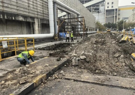 福能贵电电动重卡充电站项目破土动工