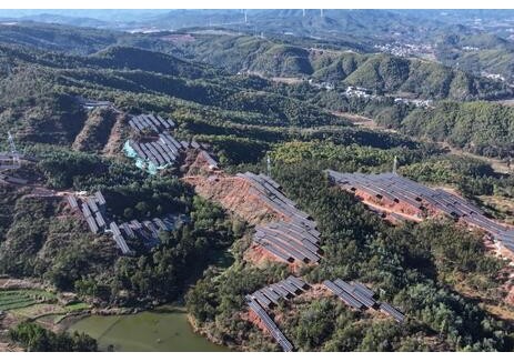 云南牟定旧村40兆瓦光伏项目实现全容量并网发电
