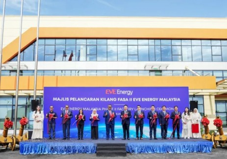 全球化首站再升级！亿纬锂能马来西亚二期厂房落成剪彩仪式圆满举行