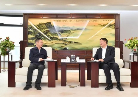 中国广核集团杨长利会见中国一重董事长吕智强一行