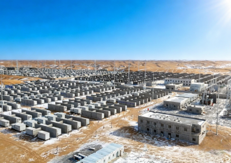 上能电气助力300MW/1200MWh构网型储能电站开启璀璨新篇