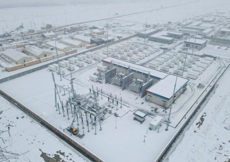 乌兹亚多储能电站项目倒送电一次成功