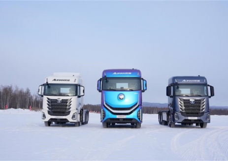 -35℃极寒测试！福田欧曼银河纯电+混动重卡以硬核实力破寒区运输痛点