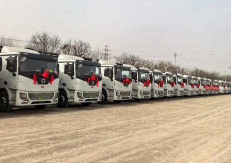 徐工新能源重卡多地批量交付