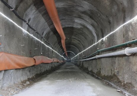 江西赣县抽水蓄能电站下水库排导洞顺利贯通