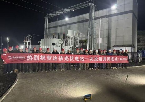 贵州赫章县六曲河镇陈家湾子农业光伏电站项目EPC总承包工程顺利完成首次并网