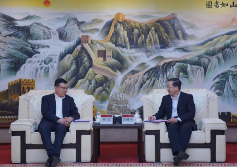 彭刚平会见集团公司副总经济师,华电国际董事长、党委书记刘雷一行