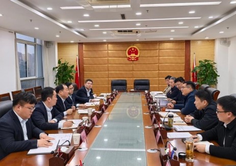 中能建建筑集团董俊顺拜访寿县县委副书记、县长赵德兵