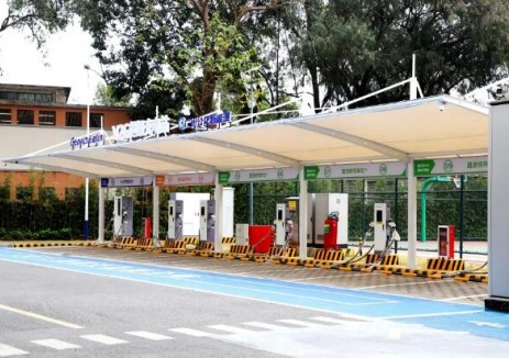 广州公交新能源公司与金溢科技联合打造V2G超级充电站