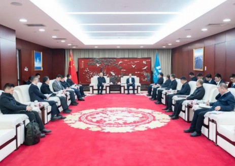 中国华电江毅会见<em>中船集团</em>董事长、党组书记徐鹏