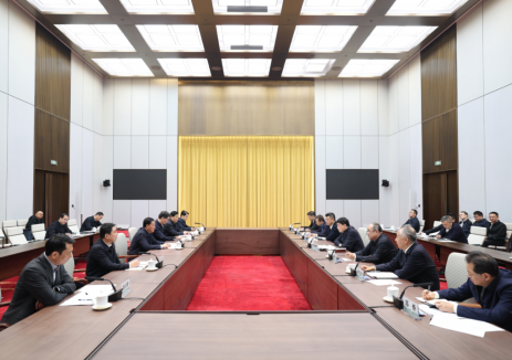 國家電網董事長張智剛董事長與吉林省省長胡玉亭舉行會談