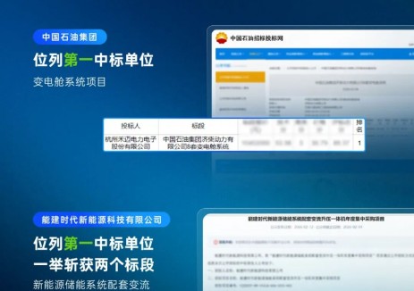 開年雙響?實(shí)力認(rèn)證 |?禾邁接連中標(biāo)“中能建”、“<em>中石油</em>”兩大央企儲(chǔ)能項(xiàng)目！