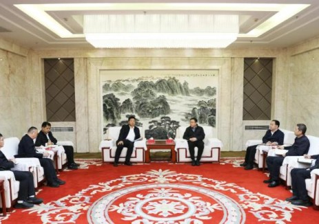 大唐甘肅公司王建偉拜會隴南市委書記、市長劉永革