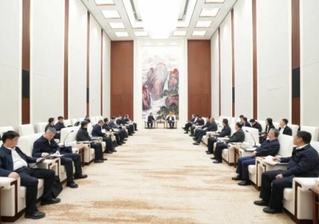 溫樞剛鐘國東會見中核集團董事長申彥鋒、總經(jīng)理張濤