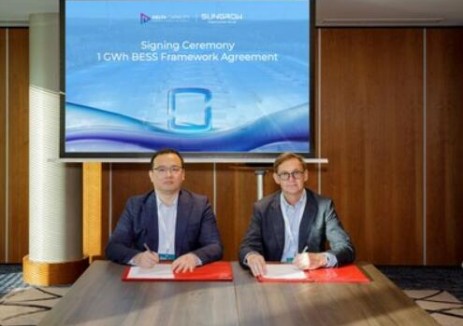 <em>陽光電源</em>電源簽署1GWh電池儲能系統(tǒng)框架協(xié)議