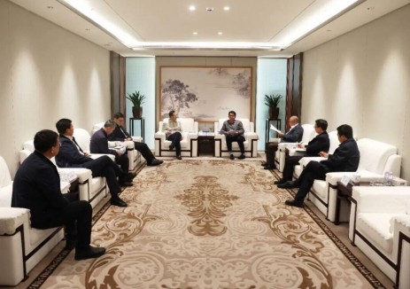 中國電建西部區域總部與電建建筑公司進行工作會談